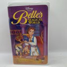 Disney Belles Magical World VHS 1998 Clamshell Case Robby Benson Paige OHara