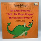 Walt Disney All About Dragons Puff The Magic Dragon 1968 Vinyl Disneyland Walt Disney All About Dragons Puff The Magic Dragon 1968 Vinyl Disneyland