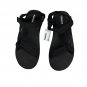 Sonoma Goods For Life Mens Size 13 Black Sandals Adjustable Straps Lightweight