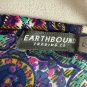 Earthbound Trading Co Boho Tunic Dress Women&acirc;��s Large 3/4 Sleeve Paisley Print