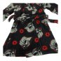 Star Wars Black Red Stormtrooper Kids Fleece Robe Size 2T/3T Flame Resistant