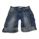 No Boundaries Womens Denim Shorts Size 3 Blue Casual Faded Cuffed Distressed No Boundaries Womens Denim Shorts Size 3 Blue Casual Faded Cuffed Distressed
