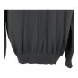 Tommy Hilfiger Mens Black V-Neck Sweater Size Large Logo Long-Sleeve Casual