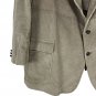 Brad Whitney Mens Beige Corduroy Blazer Size 56 Classic 2 Button Suit Jacket