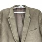 Brad Whitney Mens Beige Corduroy Blazer Size 56 Classic 2 Button Suit Jacket