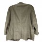 Brad Whitney Mens Beige Corduroy Blazer Size 56 Classic 2 Button Suit Jacket