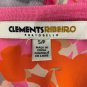 Clements Ribeiro Striped & Floral Cardigan Womens Size S Multicolor Wool Blend O