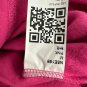 Fisoew Womens Pink Turtleneck Sweatshirt M Side-Slit Tunic Pullover Adjustable