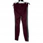 Avia Womens Burgundy & Grey Heather Leggings Size M Stretchy Athletic Fit