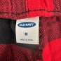 Old Navy Mens Red Buffalo Plaid Flannel Pants Medium 100% Cotton Soft Drawstring