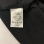 Ann Taylor Factory Womens Black Drape Front Top Long Sleeve Size Small