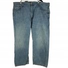 Levis 569 Loose Straight Fit Jeans Size W42 L30 Light Blue Denim 100% Cotton Levis 569 Loose Straight Fit Jeans Size W42 L30 Light Blue Denim 100% Cotton