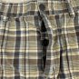 Tommy Hilfiger Mens Plaid Cargo Shorts Size 38 Service Surplus Cotton