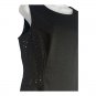 Nine West Black Womenâs Sleeveless Sheath Dress Size 6 Sparkle Side Panels