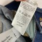 J.Crew Indigo Denim Womens Shorts Size 26 Frayed Hem Cotton Stretch Blue
