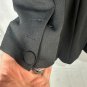New York & Company Black Double-Breasted Blazer Coat Size Large