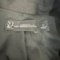 New York & Company Black Double-Breasted Blazer Coat Size Large