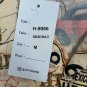 Hawaiian Apparel Route 66 Themed Button-Up Shirt Medium Beige 100% Polyester