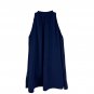 Susana Monaco Womens Navy Halter Top Size S - Nylon & Spandex Blend