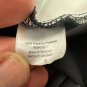 Black & White Womens Track Jacket Large Full-Zip Lightweight Activewear