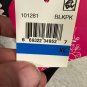 Hula Honey Black Pink Trim Halter Bikini Monokini XL Swimwear Stretch