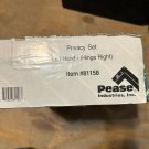 Pease Glendale Left-Hand Privacy Door Handle Set Brass Finish Item #81158