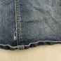 The Childrens Place Girls Denim Skirt Size 8 Blue Floral Embroidered Stretch