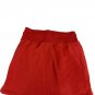 Reebok Squad Skirt Womens XS Athletic Red Drawstring Waist Polyester Blend