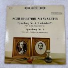 Schubert/Bruno Walter Symphony No 8 & No 5 Columbia Masterworks Vinyl LP Stereo