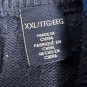 Chaps Mens Navy Blue 1/4 Zip Sweater XXL Casual Comfortable Pullover