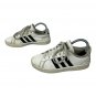 Adidas Cloudfoam Advantage Womens Sneakers Size 6.5 White/Black Casual Lace-Up