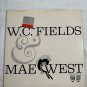 W.C. Fields & Mae West Proscenium Records 22 LP 33 RPM Comedy Album USA