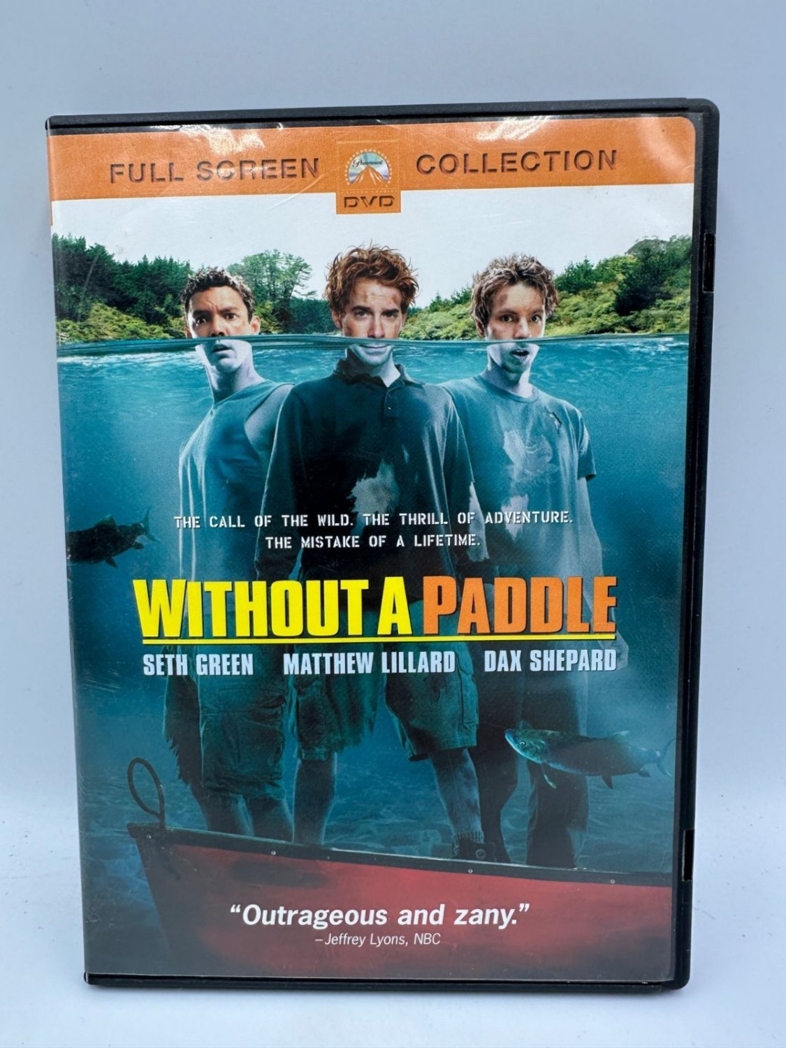Without A Paddle DVD 2004 Seth Green Matthew Lillard Dax Shepard Full Screen