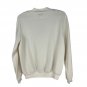 Vintage Teddi Womens Embroidered Floral Sweater Long Sleeve Large Cream Ribbed