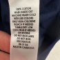 Kim Rogers Womens Squeeze The Day Navy Graphic Tee XXL Relaxed Fit Crewneck