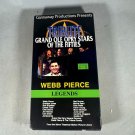 Tribute Grand Ole Opry Stars Of The Fifties Vol. 9 Webb Pierce Legends VHS 1996