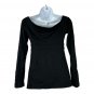 Susana Monaco Women's Black Off the Shoulder Long Sleeved Blouse Size M