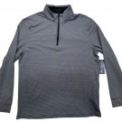 Ben Hogan Performance Mens S Quarter-Zip Pullover Shirt Gray Stripe