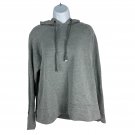 Athletic Works Womens Medium Gray Pullover Hoodie Long Sleeve Relaxed Fit