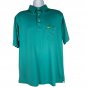 Jackson Nicklaus Mens Teal Polo Shirt Size XL Cotton/Polyester Blend
