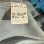 Womens Vintage Blue Abstract Long Sleeved Button-Up Shirt Size XL