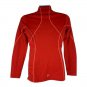 Craft Mens Red Quarter-Zip Pullover Size M Stretch Fit Lightweight Activewear