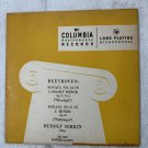 Beethoven Sonata No 14 Moonlight No 8 Pathétique Rudolf Serkin LP 33 RPM