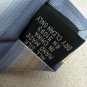 Stafford Mens Blue And Yellow Striped Silk Tie Hand Made Classic Necktie