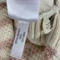 Madewell Womens M Striped Sweater Beige Pink Cotton Blend Crew Neck Long Sleeve