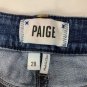 Paige Bobby Short Womens Denim Cutoff Shorts Size 28 Blue Stretch Casual Summer