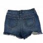 Gap High Rise Cut Off Denim Shorts Dark Wash Size 26R Frayed Hem Casual Style