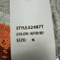 Blue B Sequin Fringe Western Boots Graphic Heather Gray Tee Shirt Small S