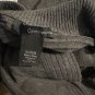 Calvin Klein Jeans Mens XL 1/4 Zip Mock Neck Sweater Grey Casual Pullover Cotton