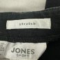 Jones Sport Womens Black Stretch Pants Size 10